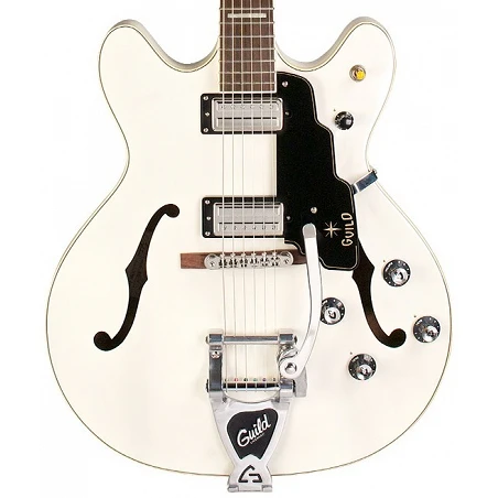 Guild Starfire V Vibrato SCW White