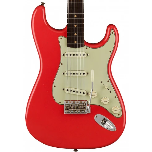 Fender Custom Shop Limited Edition '62/'63 Strat Journeyman Relic Aged Fiesta Red