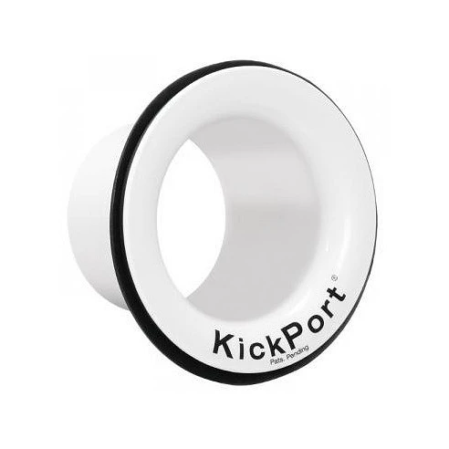 Kickport Bass Drum Booster White