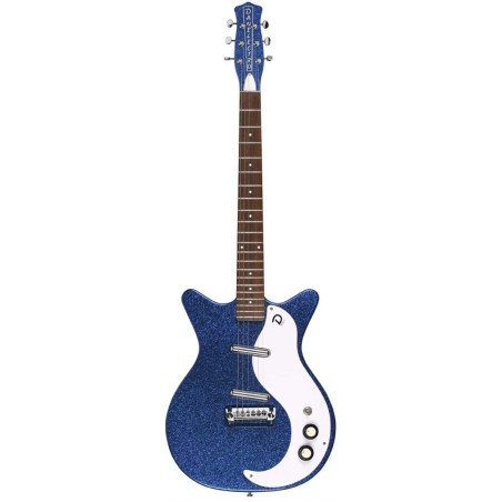 Danelectro 59M NOS+ Blue Metalflake 60th