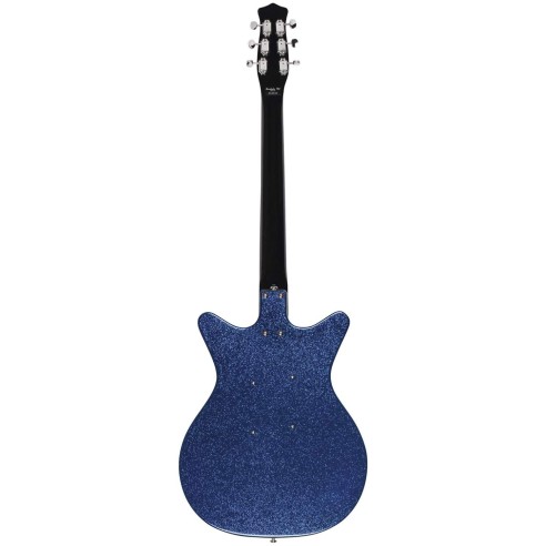 Danelectro 59M NOS+ Blue Metalflake 60th