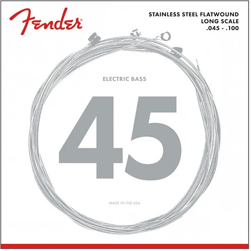 Fender 45-100 Stainless 9050'S Flatwound Bass Strings
