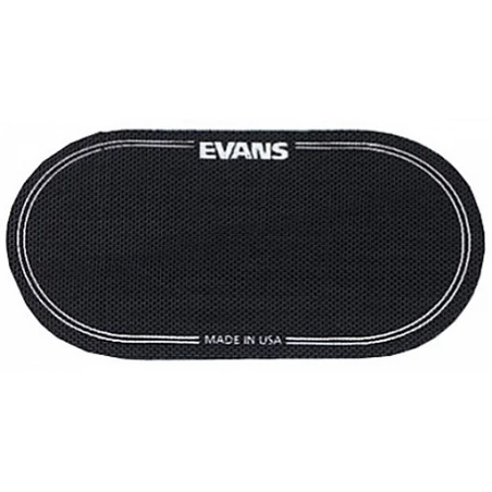 Evans EQPB2, Patch, Refuerzo Bombo, Para Pedales Dobles, Color Negro