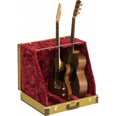 Fender Soporte Classic 3 Guitarras Tweed