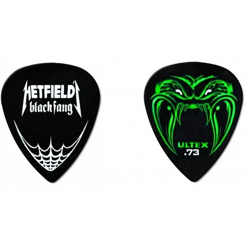 Dunlop Lata 6 Puas Hetfield'S Black...
