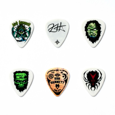 Dunlop Lata 6 Puas Kirk Hammett KH01T088 Dunlop Lata 6 Puas Kirk Hammett KH01T088