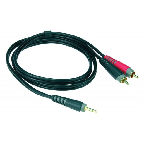 Klotz Cables AY7-0100 Mini Jack/Rca (X2) 1M