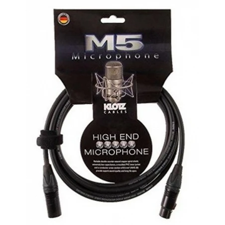 Klotz Cables M5FM03 XLR - XLR Cable Micro 3M