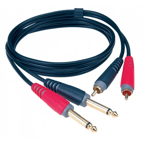 Klotz Cables AT-CJ0600 Dos Jack Mono - RCA 6m