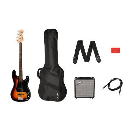 Squier Aff. P Bass Pj Pack 3-Sb