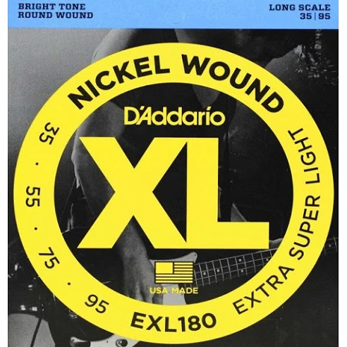 Daddario EXL180 Extra Super Light 35-95