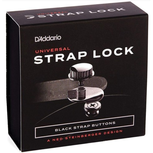 Daddario PW-PL-03S Strap Lock Black