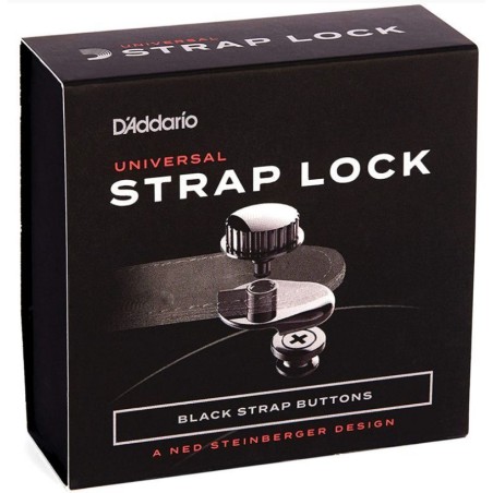 Daddario PW-PL-03S Strap Lock Black