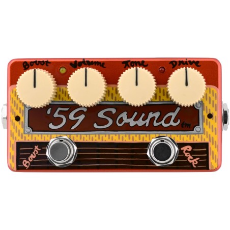 Zvex 59 Sound Hand Painted Overdrive