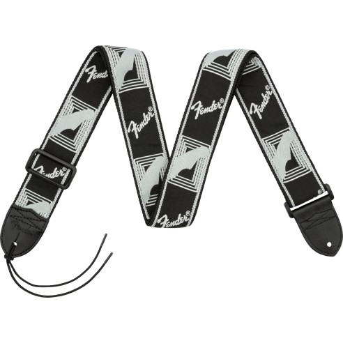 Fender Monogrammed Strap Black Light...