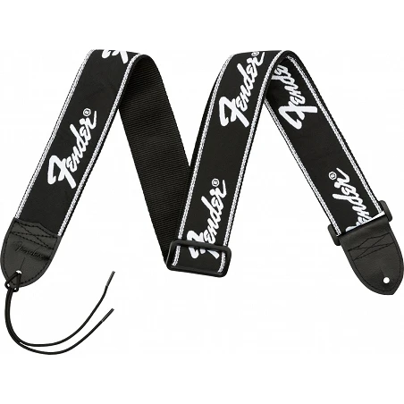 Fender Running Logo Strap Blk