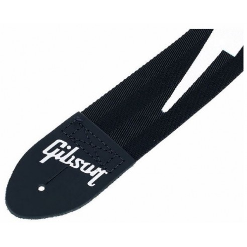 Gibson Lightning Bolt Seatbelt Black...