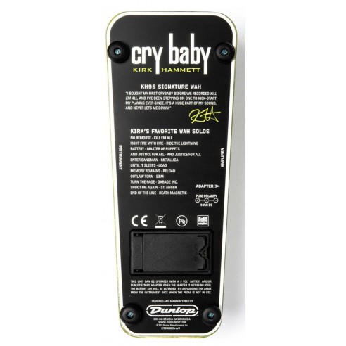 Dunlop Cry Baby Kirk Hammett Kh95 Wah