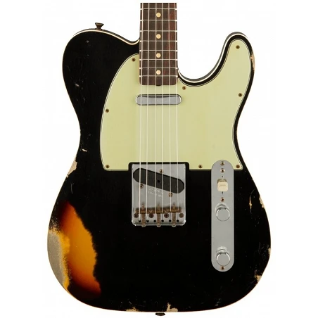 Fender Custom Shop T. Machine 1960 Tele Custom Blk Over CSB
