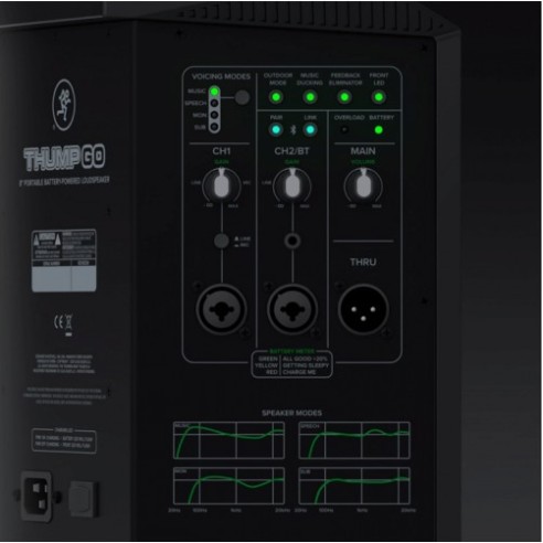 Mackie Thump Go Altavoz De 8"...