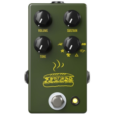 JHS Pedals Muffuletta Army Green Fuzz Pedal