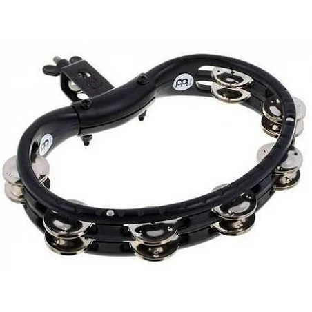 Meinl TMT2BK Tambourine Blk Sonajas Acero Para Montaje