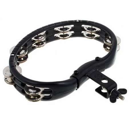Meinl TMT2BK Tambourine Blk Sonajas Acero Para Montaje