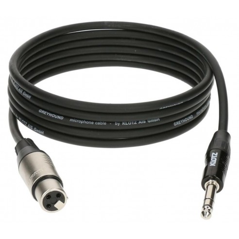 Klotz Cables GRG1FP06.0 XLR Hembra/Jack 6M