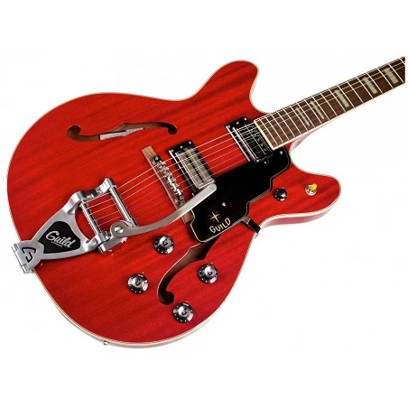 Guild Starfire V W/Bigsby Cherry Red