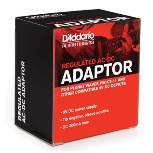 Daddario PW-CT-9VF Alimentador 9v...