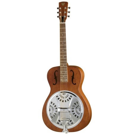 Dobro Hound Dog Round Neck