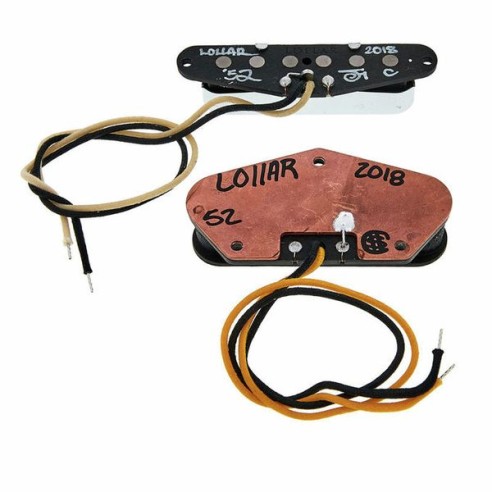 Lollar 52 Telecaster Set Chrome