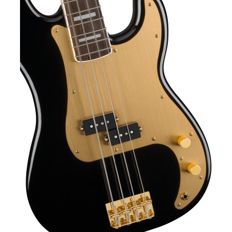 Squier 40Th Anniv Precision Bass Gold Edit Blk