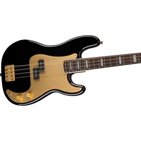 Squier 40Th Anniv Precision Bass Gold Edit Blk