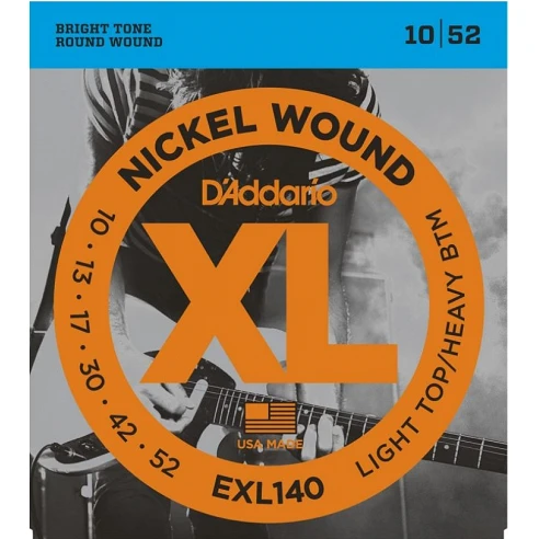 Daddario EXL-140 Cuerdas Guitarra Eléctrica 10-52