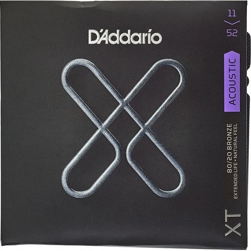 Daddario XTABR1152 Juego cuerdas Guitarra Acústica 11-52