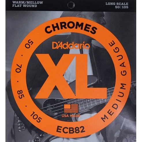 Daddario ECB82 Chromes Bass Cuerdas para Bajo 50-105