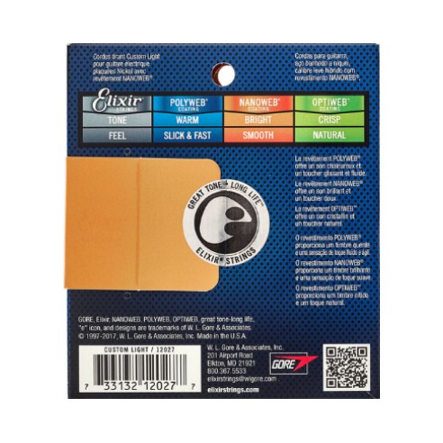 Elixir12027 Nanoweb Custom Light...