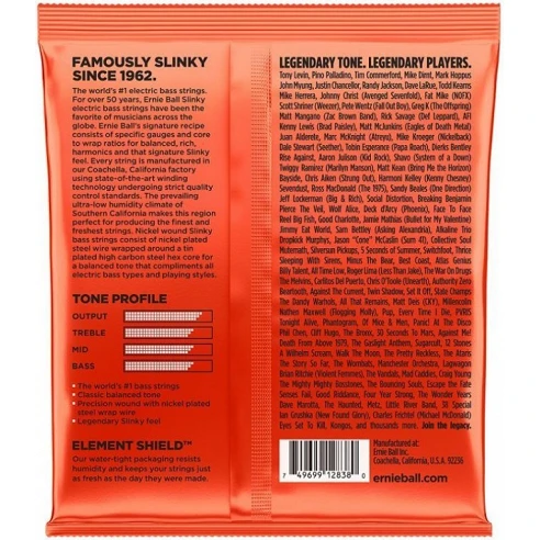 Ernie Ball 2838 Slinky Cuerdas Para...