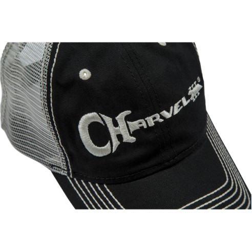Charvel Trucker Hat Blk/Wht Charvel Trucker Hat Blk/Wht