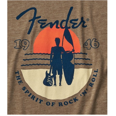 Fender Sunset Spirit T-Shirt, Olive, XL