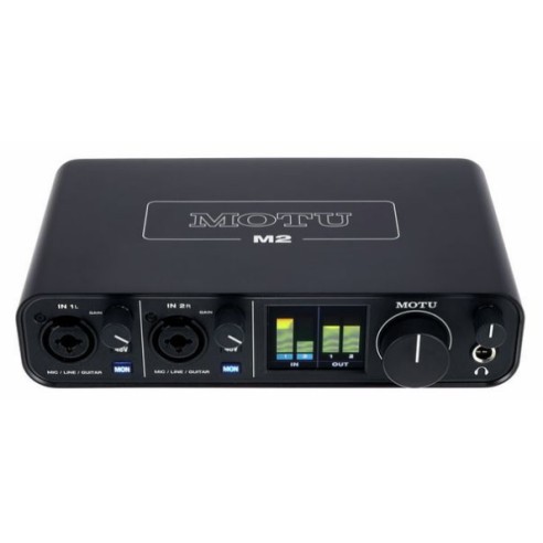 MOTU M2 Interfaz de audio USB C de 2...