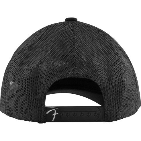 Fender Snap Back Pick Holder Hat Black Fender Snap Back Pick Holder Hat Black