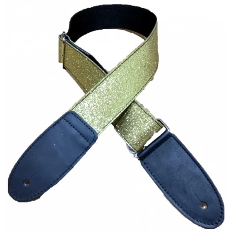 Bourbon Strap Glitter Gold