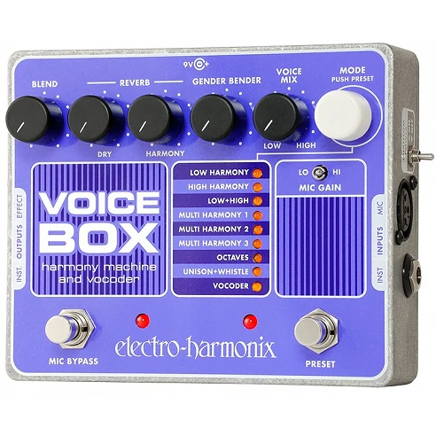 Electro Harmonix Voice Box Vocal Harmony Machine / Vocoder