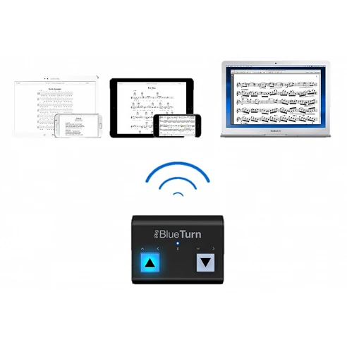 IK Multimedia iRig BlueTurn Cambiador...
