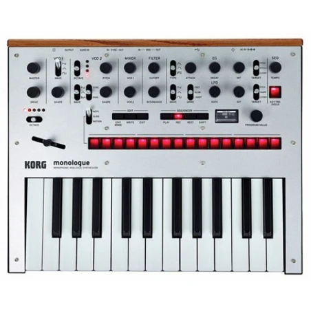 Korg Monologue Synthesizer Silver