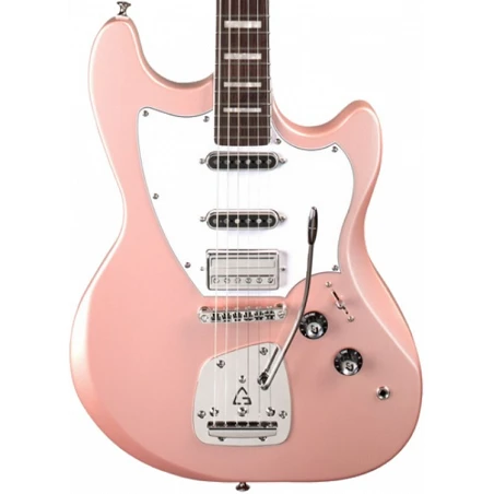 Guild Surfliner Deluxe Rose Quartz Metallic