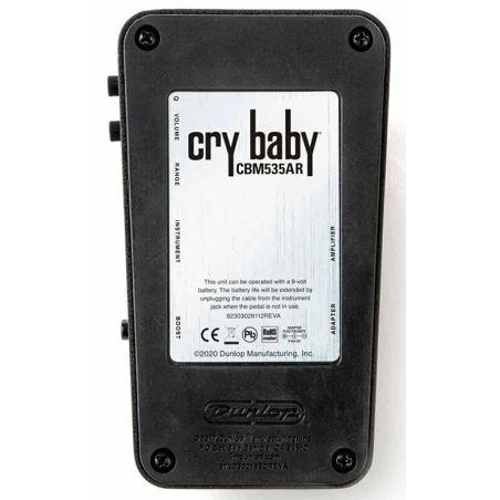 Dunlop 535Q-AR Cry Baby Mini Auto Return Wah