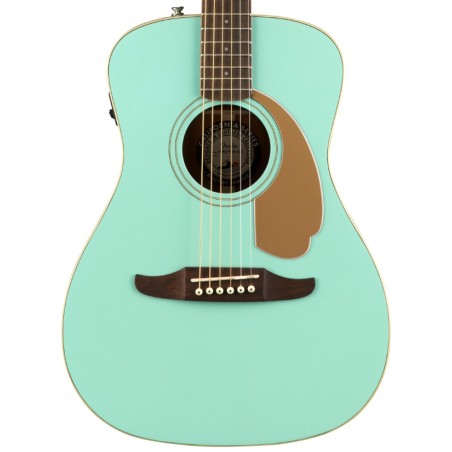 Fender Malibu Player Walnut Fingerboard Aqua Splash